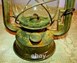 Vintage Chalwyn Kerosene Lamp Oil Lamp Rust Lantern Lamp Made In England Decor