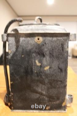 Vintage Clear Maritime Electrical Boat or Ship Light Heavy Nautical Lantern