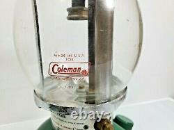 Vintage Coleman 200A 200A700 Green Metal Lantern Dtd 2/83 NO CASE