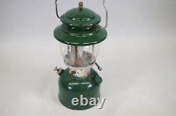 Vintage Coleman 200A 200A700 Metal Lantern (Green)