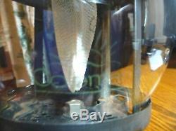 Vintage Coleman 200A Black Band Lantern Made in USA 8-52 Green Lettered Pyrex