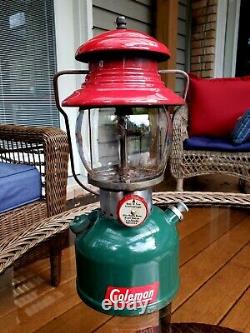 Vintage Coleman 200A Christmas Lantern Made in USA 11/1951