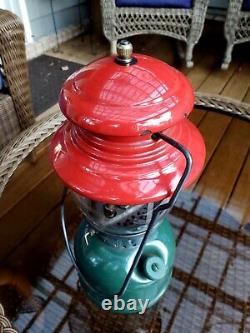 Vintage Coleman 200A Christmas Lantern Made in USA 9/1951
