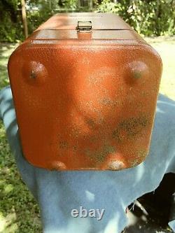 Vintage Coleman 200 A Lantern & Metal Case Untested As Is 1967 5/67 No Globe