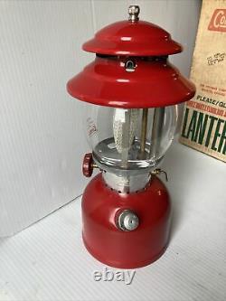 Vintage Coleman 200 A Lantern Never Fired Excellent Condition