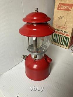 Vintage Coleman 200 A Lantern Never Fired Excellent Condition