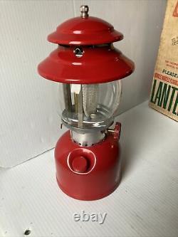Vintage Coleman 200 A Lantern Never Fired Excellent Condition