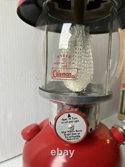 Vintage Coleman 200 A Lantern Never Fired Excellent Condition