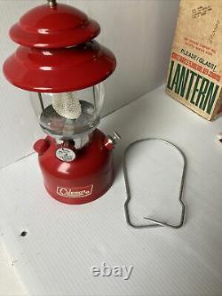 Vintage Coleman 200 A Lantern Never Fired Excellent Condition