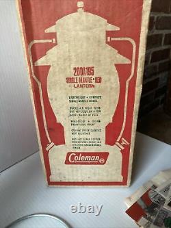Vintage Coleman 200 A Lantern Never Fired Excellent Condition