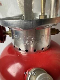 Vintage Coleman 200 A Lantern Never Fired Excellent Condition