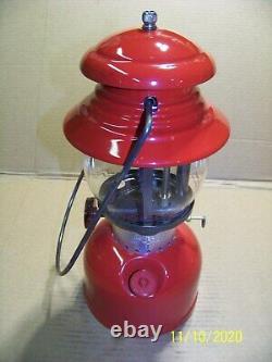 Vintage Coleman 200 Lantern Dated 4/66 Near Mint Condition