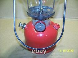 Vintage Coleman 200 Lantern Dated 4/66 Near Mint Condition