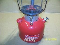 Vintage Coleman 200 Lantern Dated 4/66 Near Mint Condition