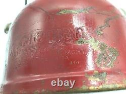 Vintage Coleman 200 lantern with original metal box & globe dated 4/61