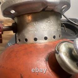 Vintage Coleman 200a Lantern Date 9/1955 Pat #1973134 & Hard Case Original Con