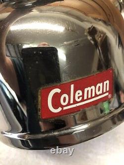 Vintage Coleman 202 Single Mantle Lantern 1958