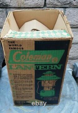 Vintage Coleman 228E Lantern 3/63 Sunshine of The Light with Box NEAR MINT