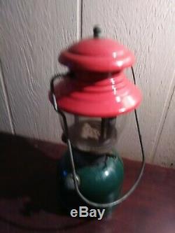 Vintage Coleman Christmas tree lantern 200A dated 9/51