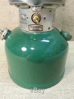 Vintage Coleman Green 200-A700 Single Mantle Gasoline Lantern Nov 1982 Birthday