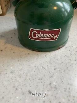 Vintage Coleman Lantern 200a 05/83 May 1983 Green Withbox