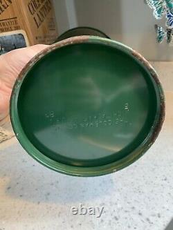 Vintage Coleman Lantern 200a 05/83 May 1983 Green Withbox