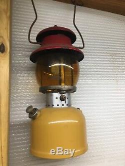 Vintage Coleman Lantern 200a Lot Of 5 Gold/ Red