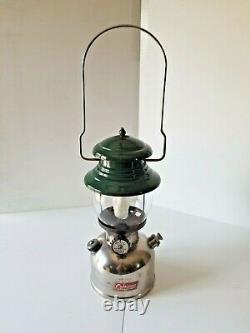 Vintage Coleman Lantern 202 SINGLE MANTLE Excellent condition Dated /54