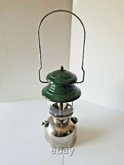 Vintage Coleman Lantern 202 SINGLE MANTLE Excellent condition Dated /54