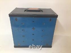 Vintage Coleman Lantern Dealer Parts Cabinet Toolbox RARE