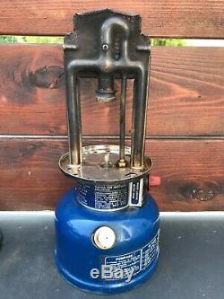 Vintage Coleman Lantern Easi Lite Blue Model 621-a 1-76 January 1976 Globe USA