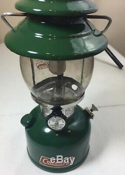 Vintage Coleman Lantern Green 200A700 Date 12/80 With Original Box And Manual