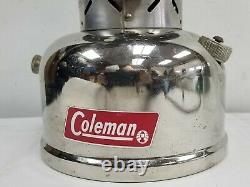 Vintage Coleman Lantern Green Chrome Model 236a 2-69 February 1969 Globe W Box