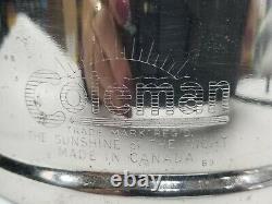 Vintage Coleman Lantern Green Chrome Model 236a 2-69 February 1969 Globe W Box