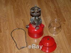 Vintage Coleman Lantern Model 200 Single Mantle Lantern with T-66 Generator
