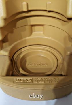 Vintage Coleman Lantern Model 275 Brown 08/79 With Case Tested Beautiful