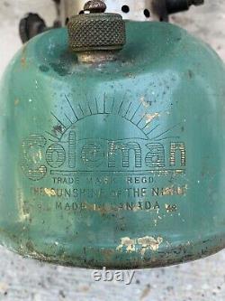 Vintage Coleman Lantern No. 242B Seafoam Lantern