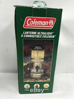 Vintage Coleman Lantern Ultralight Grey Model 226 A 10-97 October 1997 Unfired