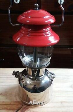 Vintage Coleman Model 200 Nickel Fount, 1/1951 Amazing Original Condition withBox