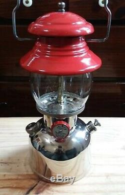 Vintage Coleman Model 200 Nickel Fount, 1/1951 Amazing Original Condition withBox