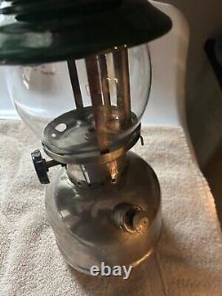 Vintage Coleman Model 202 Single Mantel Lantern The Sunshine Of The Night