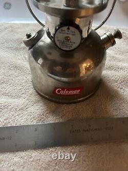 Vintage Coleman Model 202 Single Mantel Lantern The Sunshine Of The Night