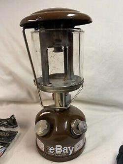 Vintage Coleman Peak 1 Model 222 Mini Lantern Made In Canada 1980