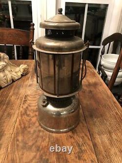 Vintage Coleman Quicklite Lantern Double Mantle Untested, Mar 13 1919