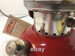 Vintage Coleman Red Lantern 200A WithORIGINAL BOX & Paperwork 1973 Extremely Nice