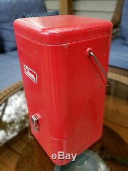 Vintage Coleman Red Metal Lantern Case 200 200A 202
