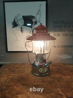 Vintage Coleman Sears TED WILLIAMS Lantern 476.7020 Dated 11/65 Works