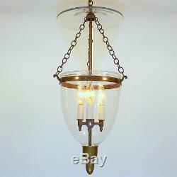 Vintage Colonial Williamsburg Hanging Lantern Pendant Chandelier by Lester Berry
