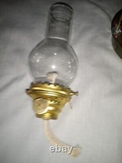 Vintage Copper & Brass Anchor Maritime Ship Oil Lantern Electric Lamp Converted