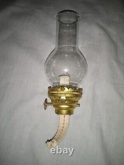 Vintage Copper & Brass Anchor Maritime Ship Oil Lantern Electric Lamp Converted